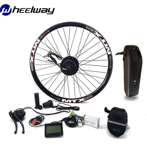 26 inch 36V350W with battery LCD Ebike DC motor conversion kit electric bicycle motor wheel Bicicleta Electrica electric bicycle