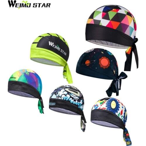 Weimostar Multifunction Cycling Cap Men Women Anti-sweat Pirate Hat bandana MTB Bike Headscarf Headband Riding Sport Headwear