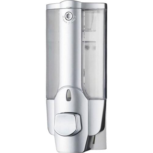 350ml Automatic Foam Soap Dispensers Manual Single-head Soap Dispenser Liquid Soap Dispenser Wall Mount Shower Bath Washing