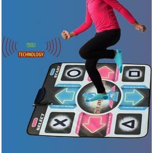 USB Non-Slip Dancing Step Dance Mat Pad Blanket with Disc DC for PC Laptop Video Game
