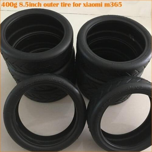 Durable 8. 5Inch Tire Thicker Outer Tire Inflation Wheel 400g Rubber Tyre Tube for Xiaomi M365 Electric Scooter Repair Parts