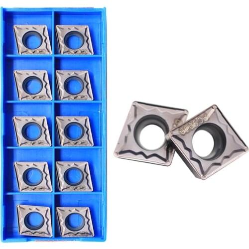 10PCS CCMT120408 HMP PC9030 High Quality Carbide Inserts Internal Boring Plate Turning TOOL for Metal