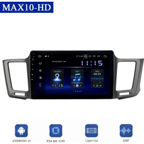 Dasaita for Toyota RAV4 2014 2015 Car 10.2" Android Vehicle Radio DSP Multimedia Player CarPlay Stereo Audio GPS NAVI Computer
