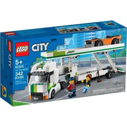 Lego City Car Transporter great toys birthday gift kids 342pcs bricks playset children vehicles fans enjoy cool imaginative