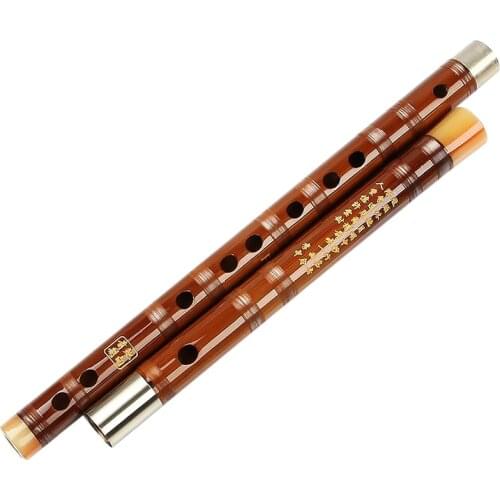 Bamboo Flute Chinese Professional Performance Flute Key C D E F G Traditional Flute dizi Quality Musical Instruments