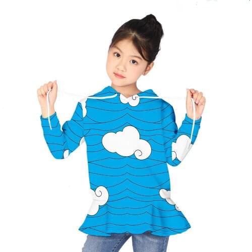 High Quality Kids Anime Cosplay Demon Slayer Hoodie Sweatshirt Kamado Tanjirou Nezuko Kimetsu No Yaiba Demon Blade Dresses