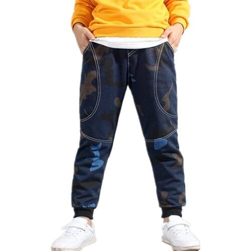 Childrens Camouflage Sweatpants Spring/Autumn Kids Causal Trousers Cotton For Teen Boys Age 4-14 Years Jogger Pants