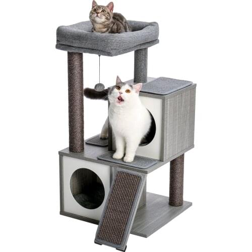 Fast Delivery Cat Jumping Toy Climbing Frame Climbing Tree Cat Furniture Scratching Cat Pet Jumping Trees Playing Exercise Toy