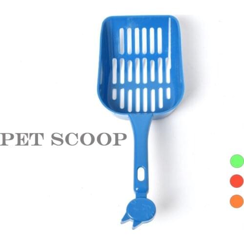 Cat Litter Shovel Pet Cleanning Tool Plastic Scoop Cat Sand Cleaning Products Toilet for Dog Food Spoons Good Cat Sand Shovel