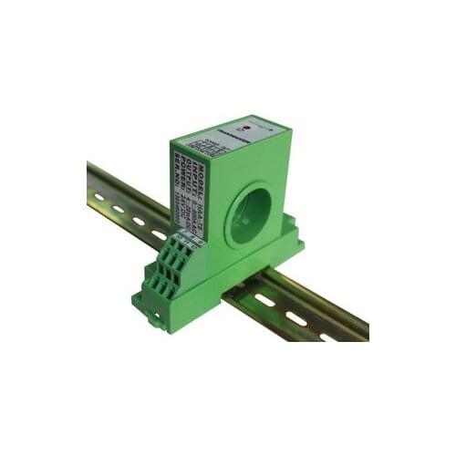 AC Current Transducer Transmitter Module 5A to 500A TransmitterOutput 4-20mA 0-10V, 0.2% Hole 28mm