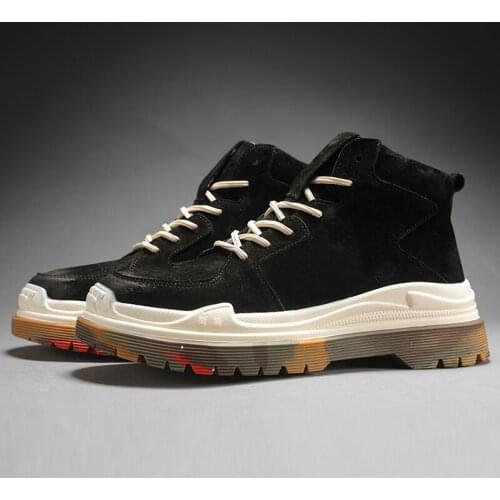 2019 New Winter Plush Waterproof Snow Boots Shoes Warm Winter Mens Sneakers Footwear Fashion Outdoor Ankle Boots Mens Boots