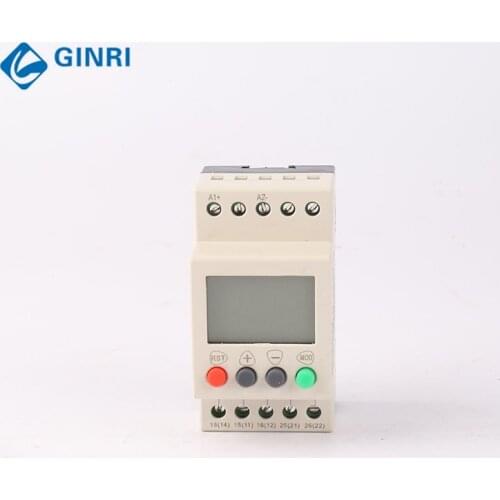 SVR1000/D12 LCD single-phase DC12V Overvoltage/Undervoltage Monitoring Relays