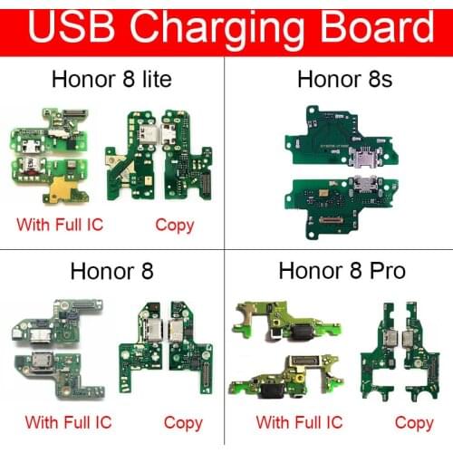 USB Charger Board For Huawei Honor 8 8S 8 Pro 8 V8 Lite Charging Port Dock Connector Flex Cable Replacement Repair Parts