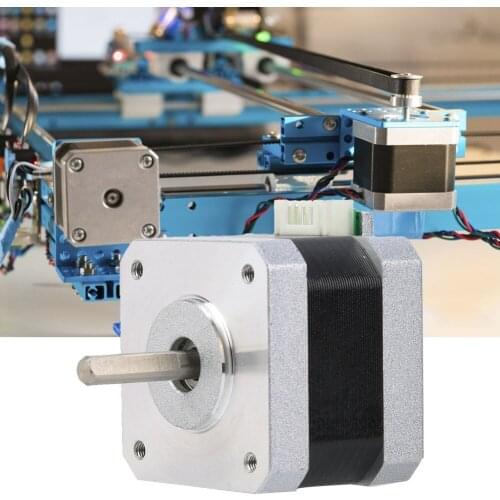 DC2.4V 1.5A High Stability 2 Phase Bipolar 1.8° Stepper Motor For CNC Engraving Machine 40mm