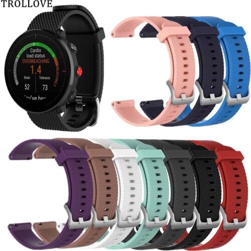 For Polar Vantage M Watch Band Strap Soft Silicone Replacement Wrist Strap Watchband New Rubber Bracelet Smart Watch Accessories