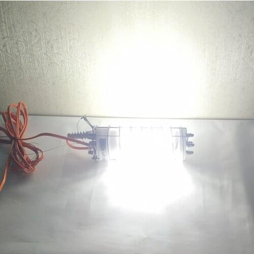 12-24V 250W Fishing LED Underwater Lights with Stainless Steel Cage Protective Sleeve LED lights Attracting Fishing Lamps