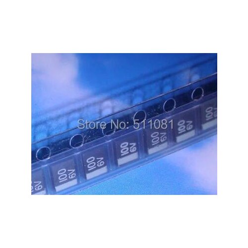 10pcs 6SVPC100MY 6.3V 100UF 5X6 SMD Solid electrolytic capacitor ZJ
