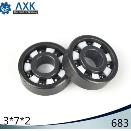 1 PC 683 Full Ceramic Si3N4 3x7x2 3mm/7mm/2mm Si3N4 Ceramic Ball Bearing
