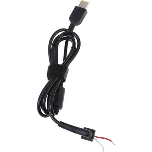 1pcs New Plug Connector Cord laptop Power Cable For Lenovo IdeaPad Square Connector Charger Laptop Adapter pc Cable Notebook