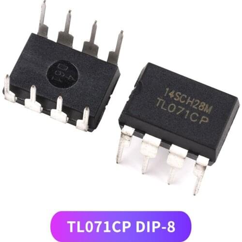 10PCS TL071CP DIP8 TL071 DIP-8 071CP DIP TL071C Operational Amplifier Original