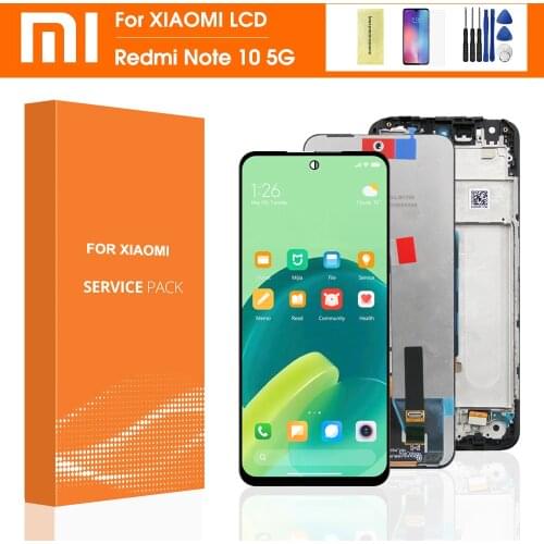 100% Tested Original LCD For Xiaomi Redmi Note 10 5G Display Touch Screen Digitizer Assembly for redmi note 10 5g ​Lcd