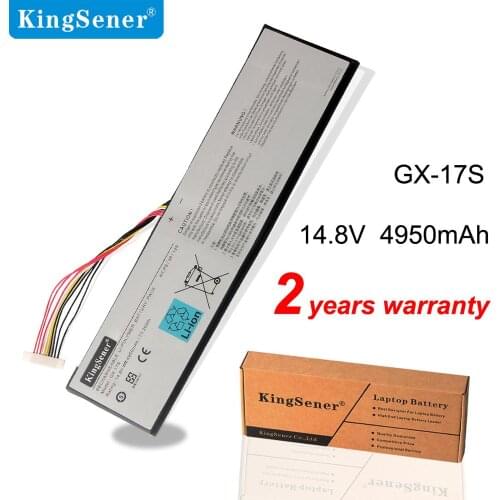 Kingsener GX-17S Laptop Battery For GIGABYTE AORUS X3 PLUS V3 V5 X5 V5 V6 X7 V2 V3 V4 14.8V 4950mAh/73.26WH