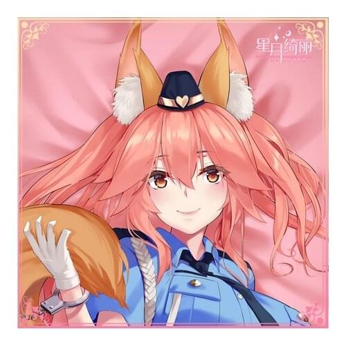 Anime Tamamo no Mae Fate/EXTRA Dakimakura Hugging Body Pillow Cover Long Cushion Male Pillow Case Game Otaku Bedding