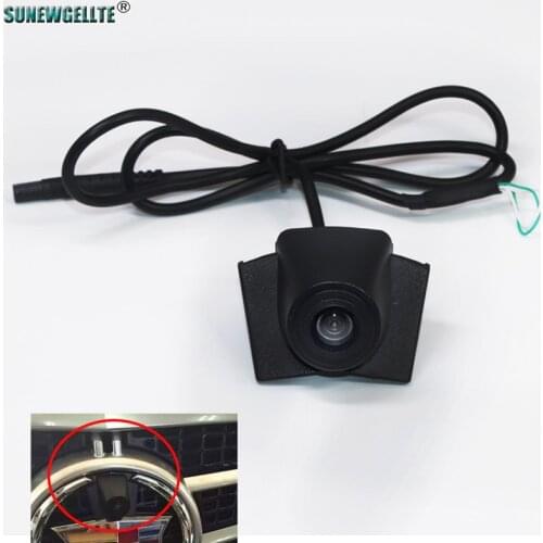 CCD HD Car front view camera for Cadillac XTS 2014 Car Frontview Vehicle Camera Night Vision Waterproof Parking Kit