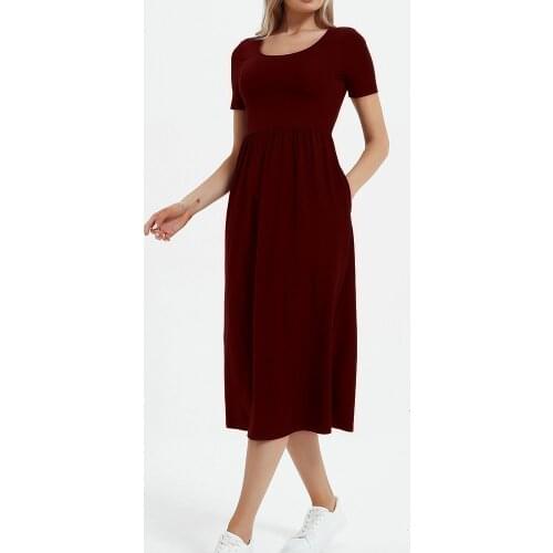 COMFY ONE Summer Midi Dresses