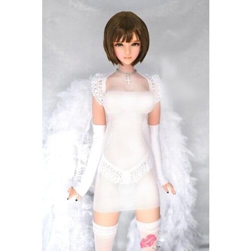 Estartek Hand Made 1/6 Sexy Gauze Lace Underwear Costume for 12inch Phicen Tbleague Jodoll Action Figure DIY