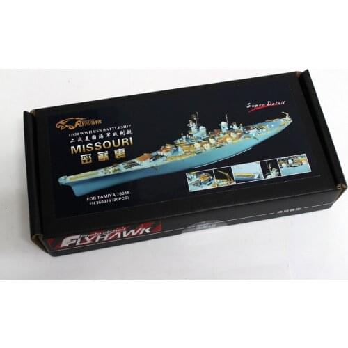 Flyhawk FH350075 1/350 USN Battleship Missouri Detailing Set (Deluxe Edition)