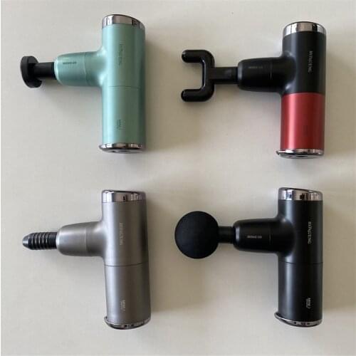 Pocket Mini fascial gun 4 levels adjustable Exercise recovery fascia grab Massage gun fitness muscle relaxer massager impact gun