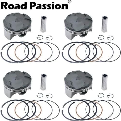 Motorcycle STD +25 +50 Bore Size 67~67.5mmPiston Kit & Rings For HONDA CBR600 F5 2007-2019 CBR600RR(ABS)2007-2019 CBR 600 RR