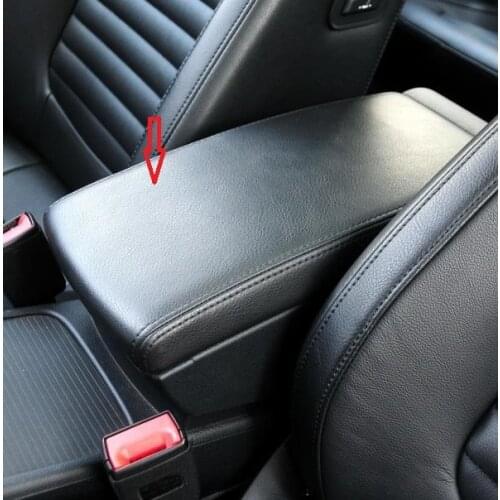 For Volkswagen Passat B6 ( 2005-2009) / Passat B7 ( 2010-2016 ) Microfibre Leather Center Armrest Cover Car accessories interior