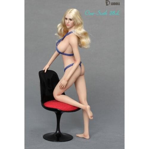 LDDOLL 1/6 silicone Flexible Seamless Figure SFD Female Large Breast Body< 28L> Action figure for collection