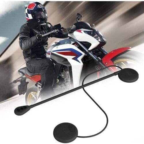 M5H Motorcycle Helmet Headset Bluetooth 5.0 Hands-free Call Speaker Earphone
