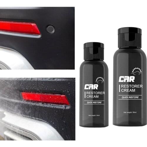 30/50ml Multi-purpose Car Restorer Cream Set Practical Refurbished Cream Cleaning Helper for Long-term Maintain