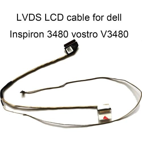 Connectors LCD LVDS Video Cable for Dell Inspiron 14 3000 3480 3482 Vostro V3480 V3481 V3482 FHD CN 0JC1KK JC1KK DC020038E00 new