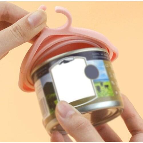 Pet Silicone Kitten Shovel Jar Opener Cat Multifunction Canned Spoon Opener Dog Feeding Food Scoop Spoon Puppy Tableware