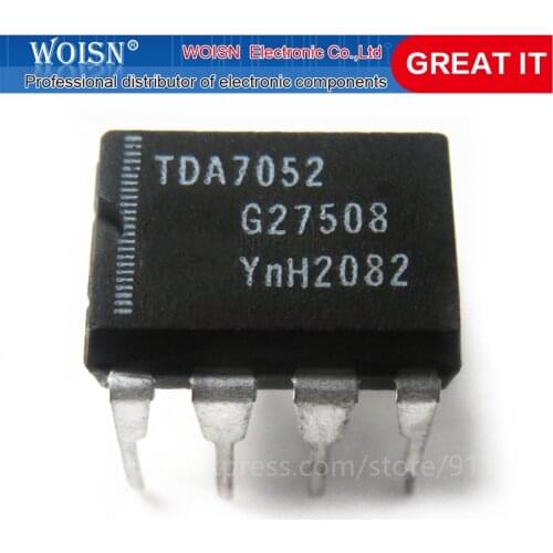 10PCS TDA7052A TDA7052 DIP-8 DIP new original In Stock