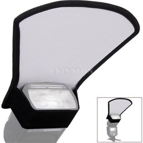 200PCS Universal Flash Diffuser Softbox Speedlite Speedlight Reflector Silver Reflective Panels for Canon Yongnuo Nikon Camera