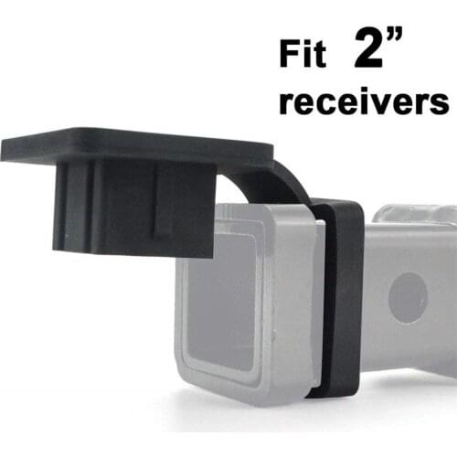 50mm x 50m Tow Hook Cover For Ford Jeep Chevrolet 1Pc 2 Inch Auto Trailer Hitch Receiver Cover Plug Caps Rubber For Toyota