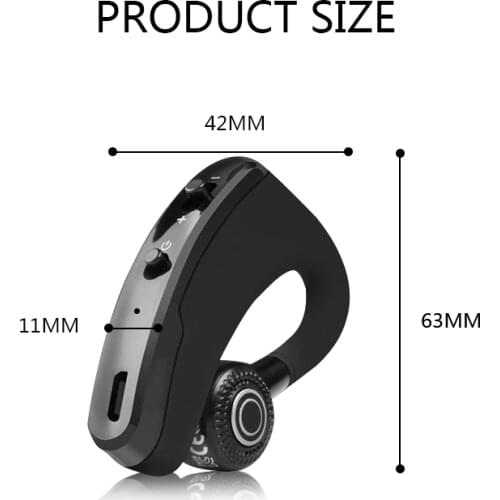 V9 Bluetooth hands-free headset wireless voice control music business wireless Bluetooth headset with microphone driver motion