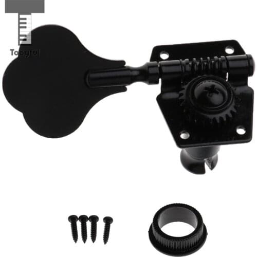 Tooyful String ButtonTuning Pegs Left Side Tuners for 4 Strings Electric Bass Guitar