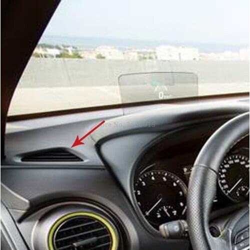 For Hyundai Kona Kauai 2017 2018 2019 2020 Front Air Condition Vent Outlet Cover Molding Trim Interior Accessories Car Styling