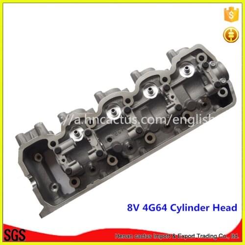 Auto Engine 4G54 Cylinder Head MD026520 MD151982 for MITSUBISHI PAJERO L047 V32 MORTERO PICK-UP STARBO TURBO CARAVAN