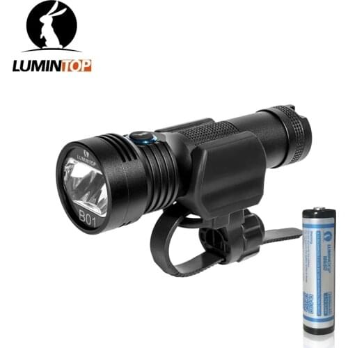 LUMINTOP B01 Bicycle lamp Cree XPL-HD LED 850 Lumens waterproof headlight Micro-USB rechargeable + 18650 Li-ion battery