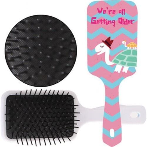 Scalp Massage Comb Anti-static Paddle Brush Hair Styling Tool Cute Women Detangle Hairbrush Curly Hair Wig Detangling Hair Brush