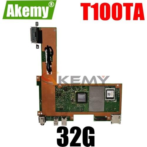 Akemy T100TA Laptop motherboard for ASUS T100TA T100TAS T100TAM original mainboard 32G