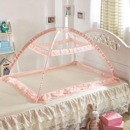 Portable Baby Infants Insect Netting Mosquito Mesh Baby Cradle Canopy Bed Mosquito Nets Summer Baby Bed Crib Mosquito Tent